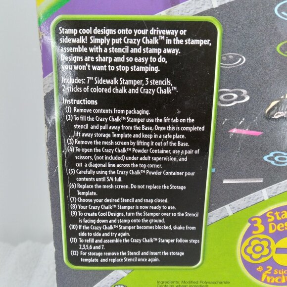 Crazy Chalk: 5" Sidewalk Stamper - Picture 5 of 5